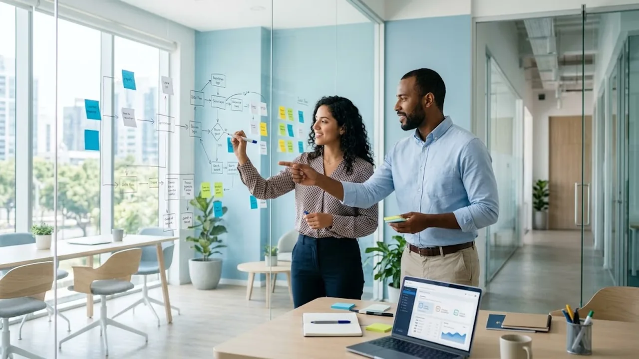 Auditoría y mapeo de procesos empresariales para identificar oportunidades de automatización